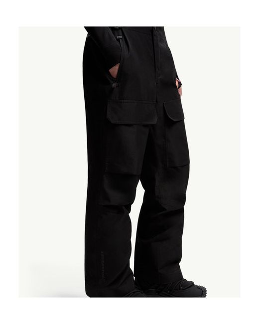 Moncler Black Grenoble Padded Ski Pants for men