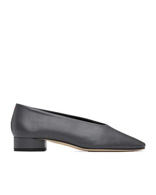 Aeyde Gray Delia Low-Heeled Ballet Flats
