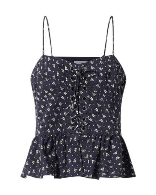 Isabel Marant Blue Dolma Top