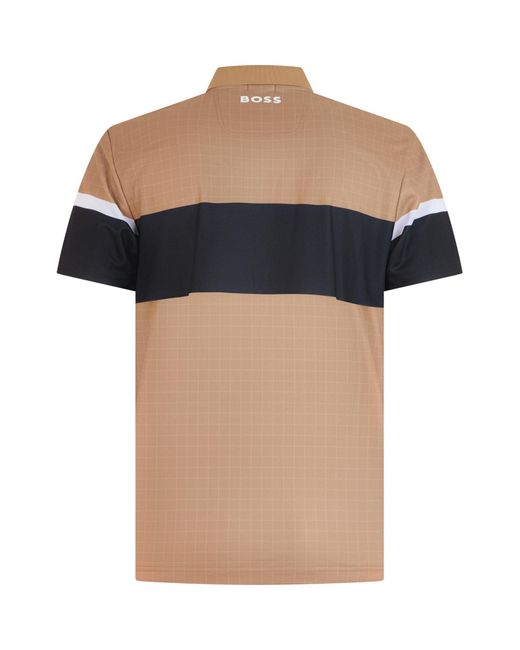 Boss Multicolor Collared Short-Sleeved Polo Shirt for men