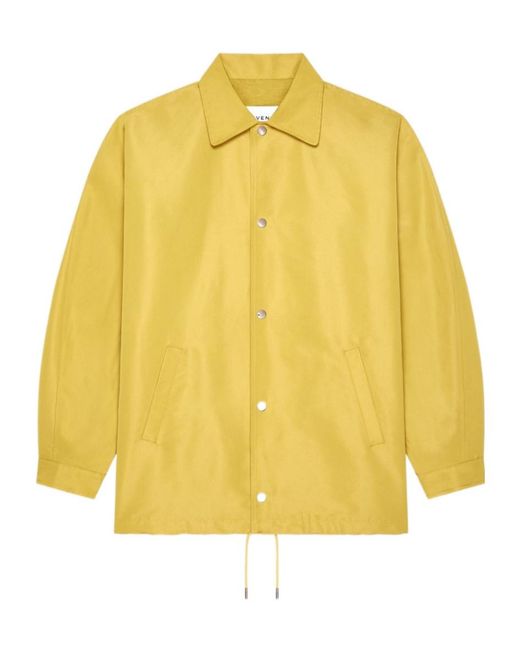 Givenchy Yellow Couture Seam Jacket for men