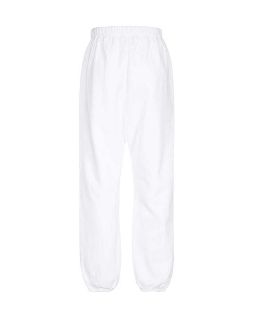 DSquared² White Logo Printed Sweatpants