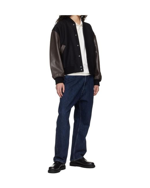 Studio Nicholson Black Long-Sleeved Jacket