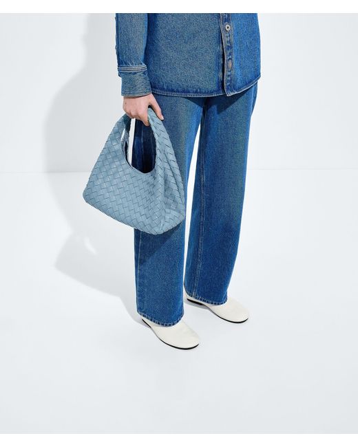 Bottega Veneta Blue Small Campana
