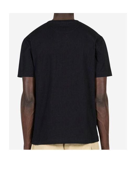 Loewe Black Crewneck T-Shirt for men