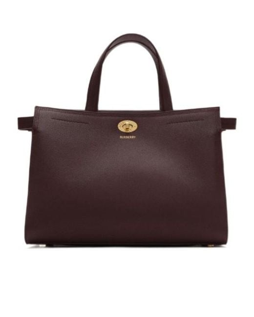 Burberry Brown Small Cotswolds Check Tote