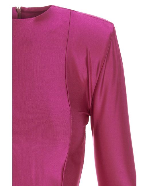 Vetements Pink Round-Neck Dress