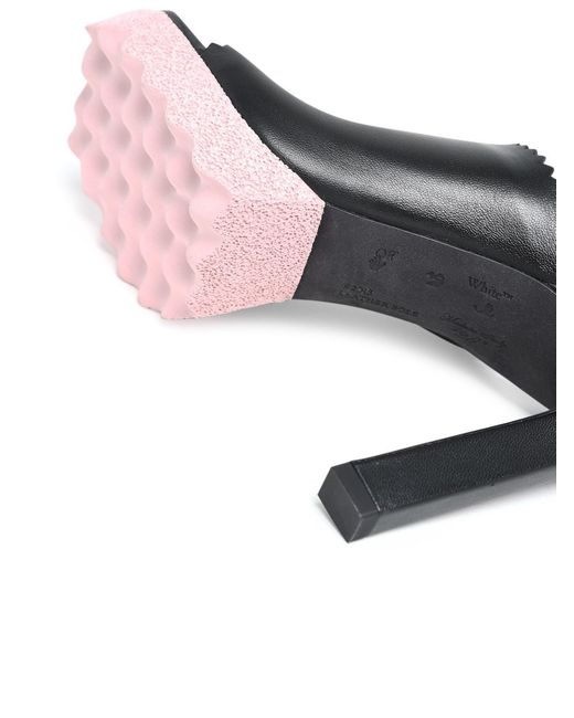Off-White c/o Virgil Abloh Black Sponge Mules