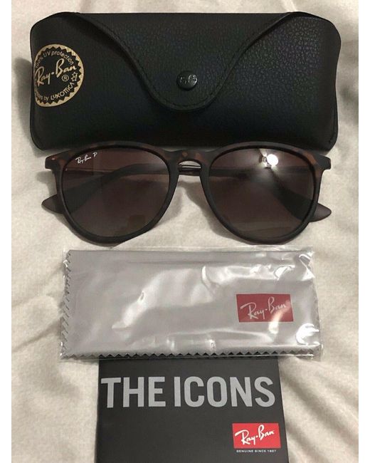 Ray-Ban Multicolor Erika Classic Oval Frame Sunglasses for men