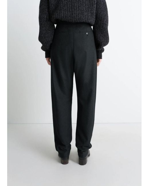 Lemaire Black Drawstring Straight-Leg Pants