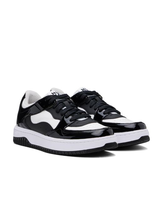 Boss Black Round Toe Low-Top Casual Shoes for men