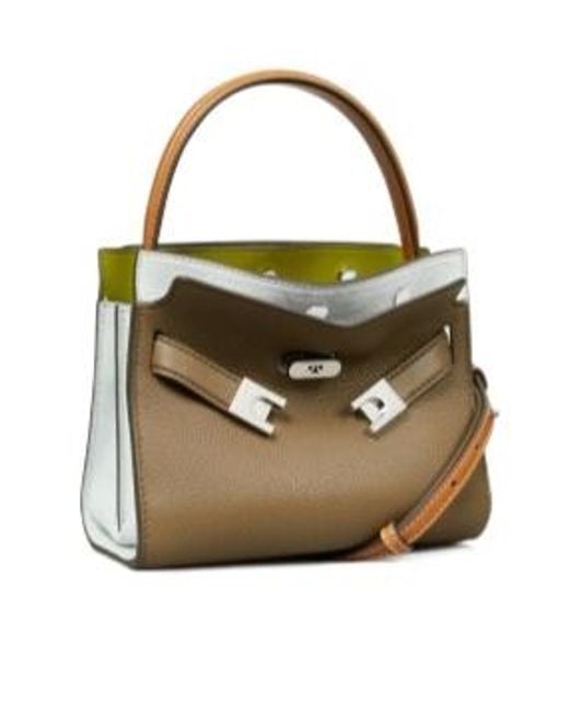 Tory Burch Black Lee Radziwill Petite Tote Bag