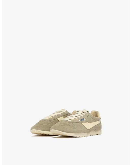 Autry Multicolor Windspin Perforated Low-Top Sneakers