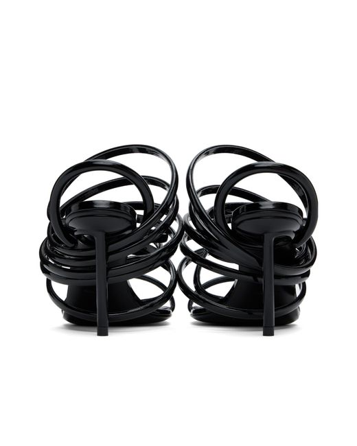 パンプス Alaia  rounded toe Alaïa Round Toe Open Toe Sandals in Black | Lyst