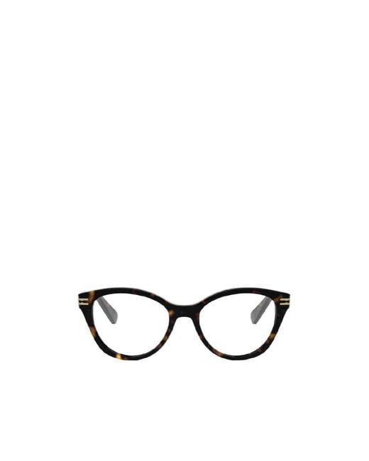 BVLGARI Metallic Bulgari Cat-Eye Glasses