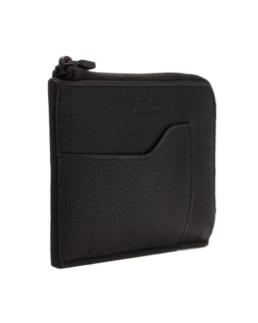 Loro Piana Black Logo Card Holder