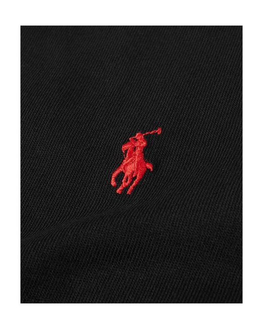 Polo Ralph Lauren Black Classic Fit Heavyweight Jersey T-Shirt for men