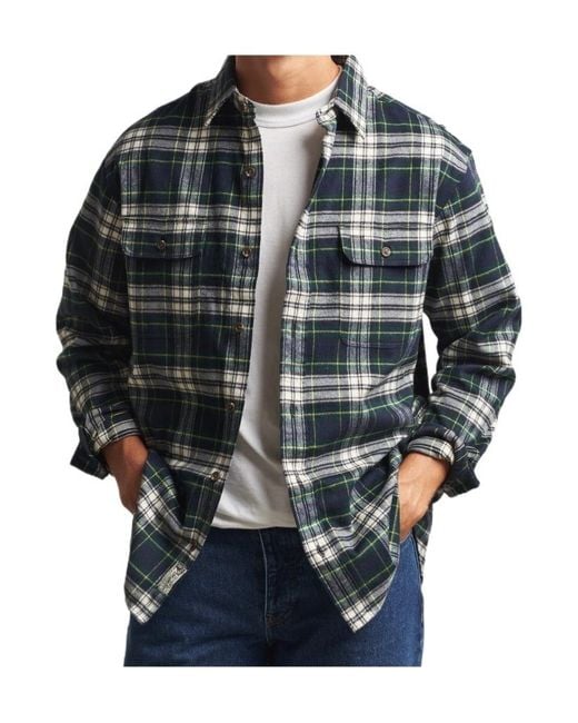 Polo Ralph Lauren Green Long-Sleeved Shirt for men