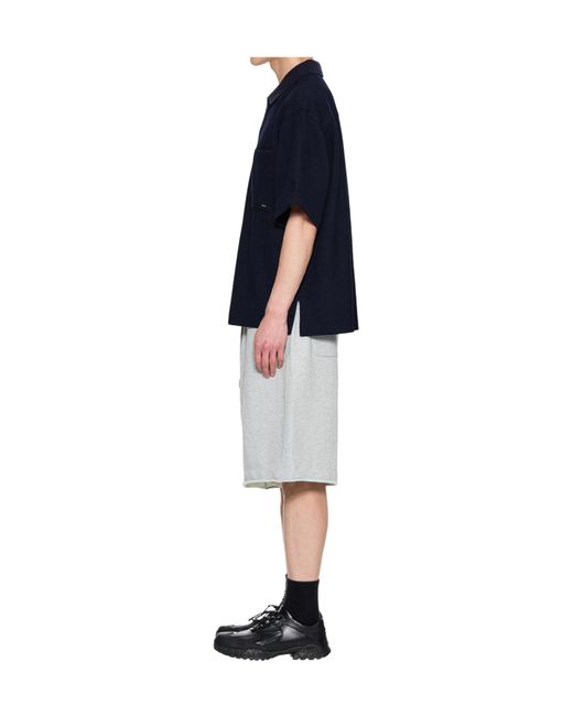 Wooyoungmi Black Logo Pocket Polo Shirt for men