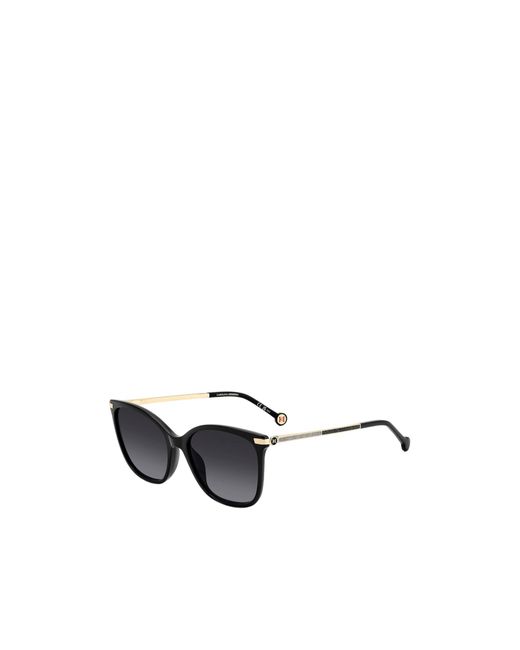 Carolina Herrera Metallic Logo Sunglasses