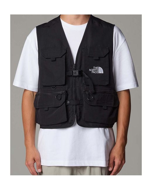 The North Face Black Nse Zipped Gilet for men