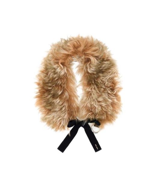 Prada Natural Fur Scarf