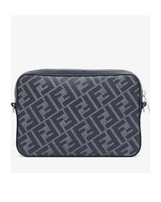 Fendi Diagonal Camera Bag in Blue for Men | Lyst