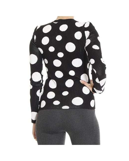 Armani Jeans Black Polka Dot Sweater