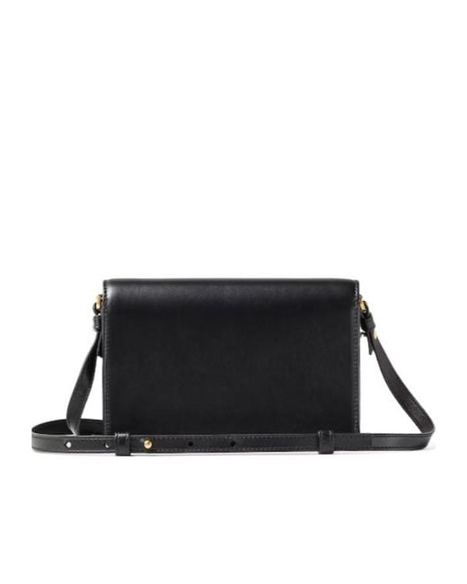 Versace Black Medusa Plaque Leather Mini Bag