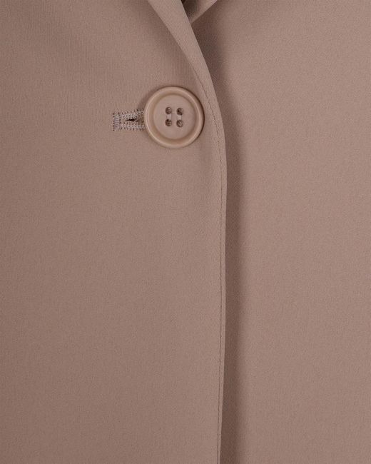 P.A.R.O.S.H. Natural Long-Sleeved Suit Jacket