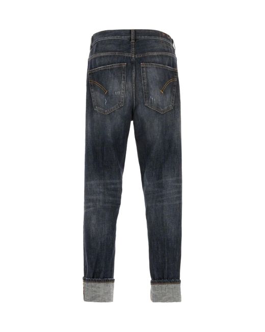Dondup Blue Paco Distressed Jeans for men