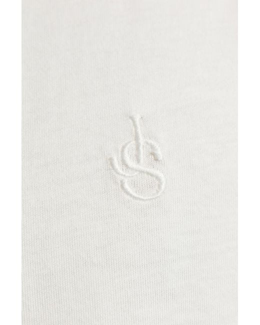 Jil Sander White Logo Crewneck T-Shirt Pack for men