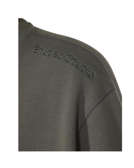 Etudes Studio Gray Hooded Sweater for men