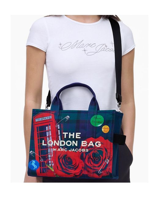 Marc Jacobs Red Printed Handbag