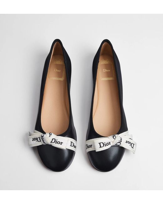 Dior Black J'A Ballet Flat