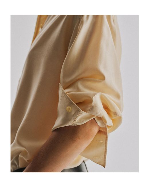 The Row White Long-Sleeved Shirt