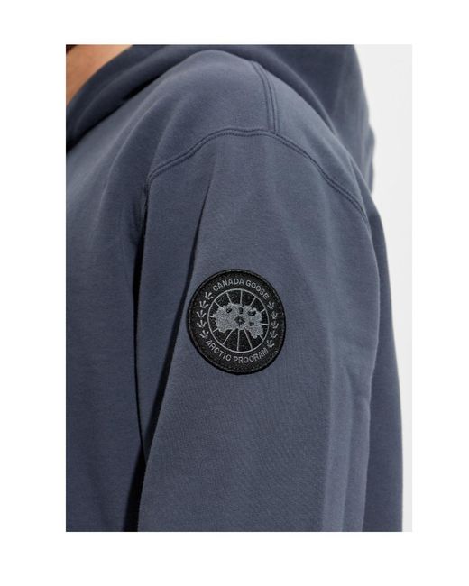 Canada Goose Blue Long-Sleeve Sweatshirt for men