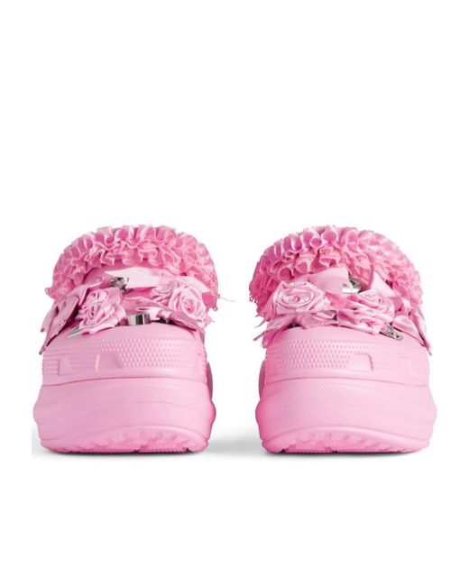 Balenciaga Pink X Crocs X Jibbitz Charms Mules