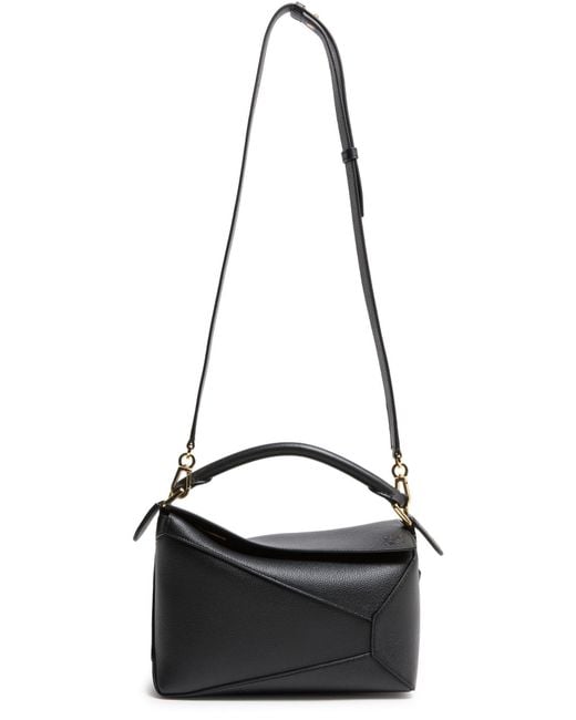 Loewe Black Puzzle Edge Small Bag