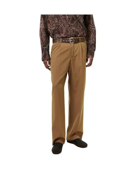 Our Legacy Brown Borrowed Tailored Chino Pants for men