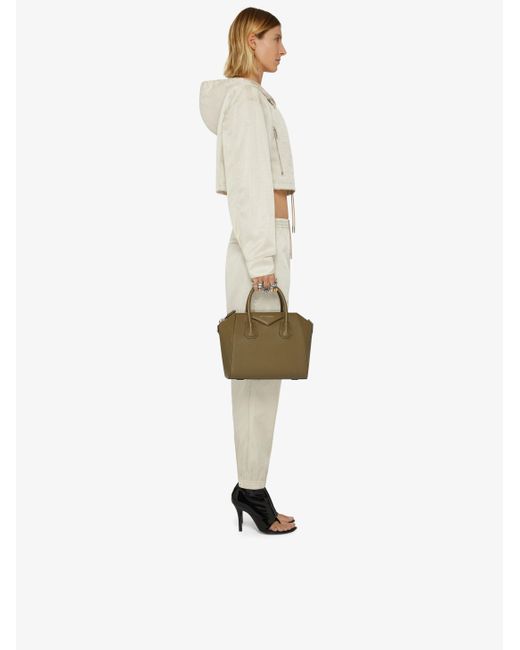 Givenchy Natural 4G Jacquard Cropped Jogging Pants