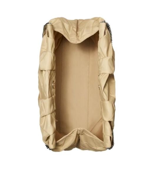 Tory Burch Natural Fleming Hobo Bag