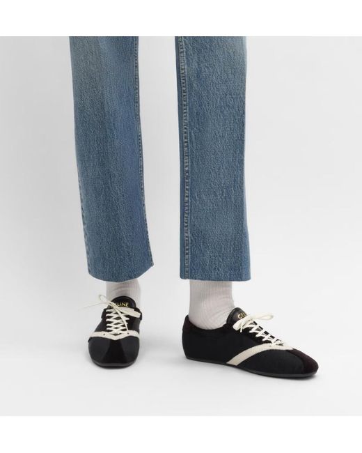 Céline Black The Flat Sneaker