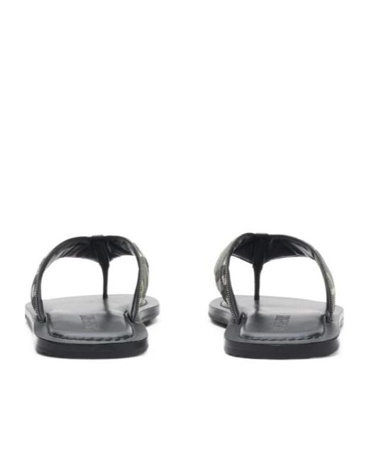Burberry Multicolor Check Pavilion Sandals for men