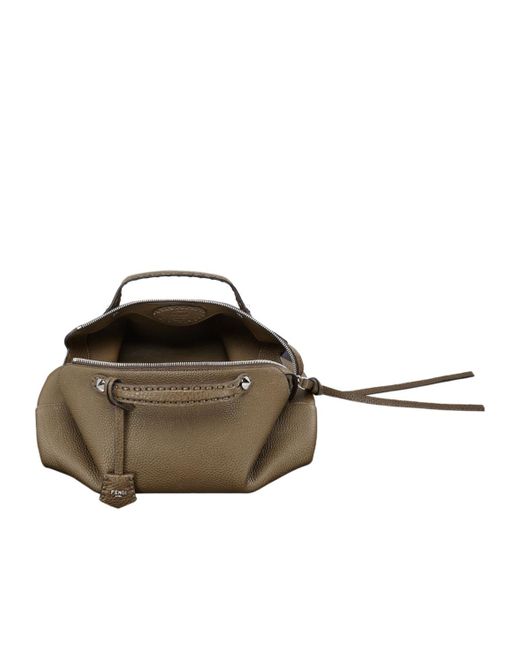 Fendi Brown By The Way Selleria Large Shoulder Bag