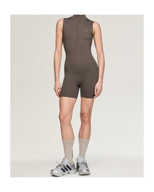 Adidas Brown X Entire Studios Sleeveless Unitard