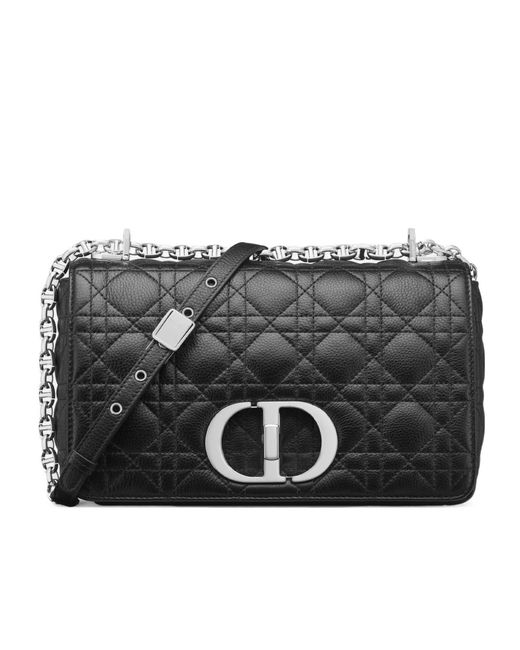 Dior Black Medium Caro Bag