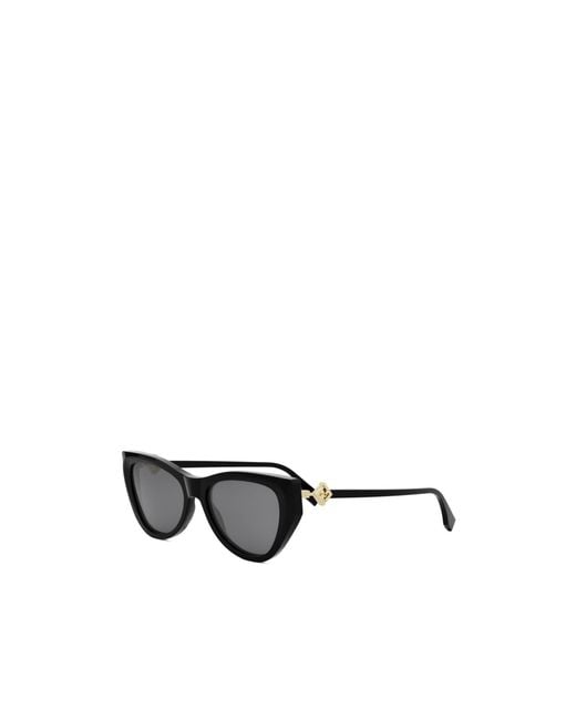 Fendi Multicolor Eyewear Cat-Eye Frame Sunglasses