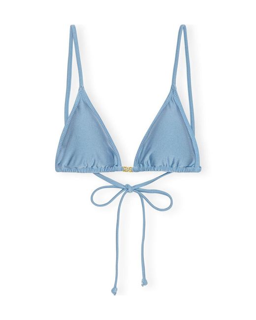 【関税込み】Ganni \"Blue String\" bikini top 関税込み】Ganni 