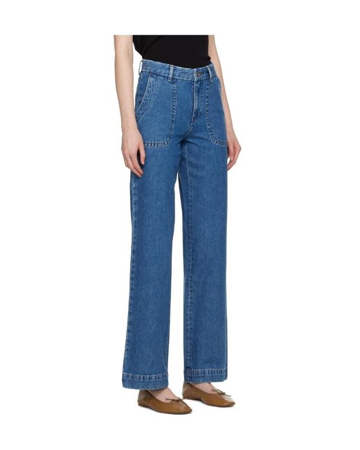 A.P.C. Blue Seaside Denim Jeans